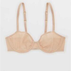 NWT SMOOTHEZ by Aerie Mesh Balconette Bra